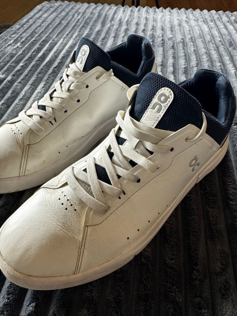 On Cloud Mens The Roger White Tennis Shoes Size 11 - Picture 2 of 6